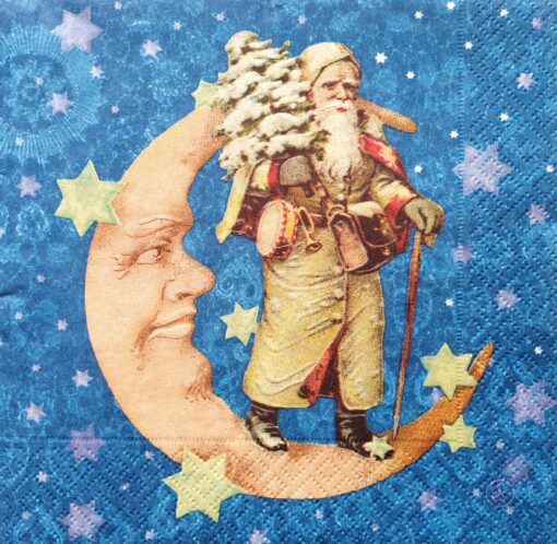 Șervețel – Shh, Santa is coming! – 33×33 cm 1