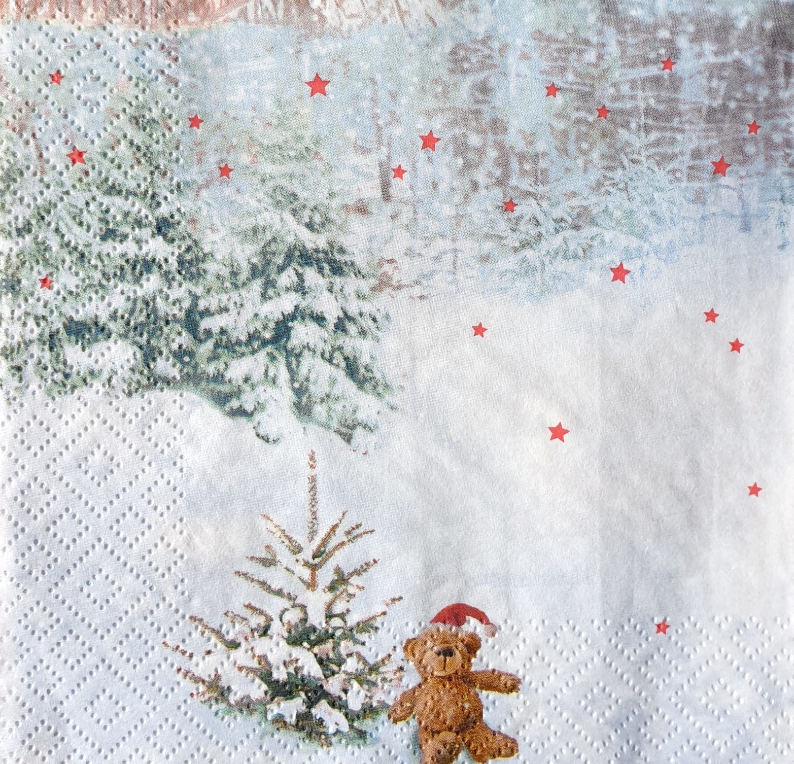 Șervețel - Waiting for Christmas - 33x33 cm 2 Șervețel - Waiting for Christmas - 33x33 cm - imagine 2
