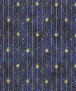 Șervețel - Artdeco little stars blue - 33x33 cm