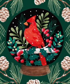 Șervețel - Cardinal  - 33x33 cm