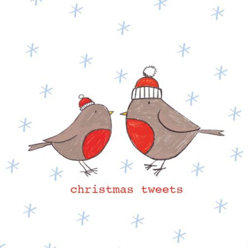 Șervețel - Christmas Tweets - 33x33 cm 1