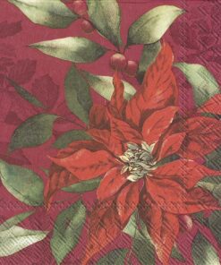 Șervețel - God Jul red - 33x33 cm