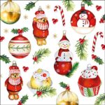 Șervețel - Hanging Ornaments - 33x33 cm