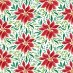 Șervețel - Poinsettia Dream - 33x33 cm