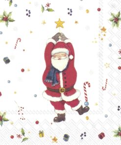 Șervetel - Santas Look -  25×25 cm