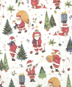 Șervețel - Santas Look  - 33x33 cm