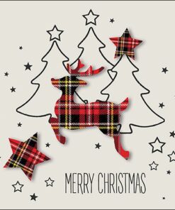 Șervețel - Scottish Deer - 33x33 cm