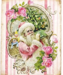 Hârtie de orez - Christmas Joy - A5