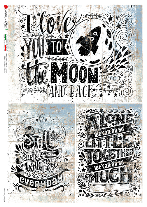 Hârtie de orez - positive message - A4 1 Hârtie de orez - positive message - A4