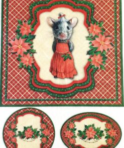 Hârtie de orez – Little Mouse 3 – decoupage – A4
