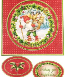 Hârtie de orez – Wishing you happines 3– decoupage – A4