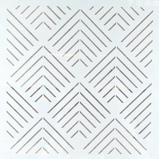 Șablon - Line Pattern - 20x20 cm 1