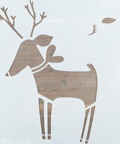 Șablon - Reindeer - 20x20 cm