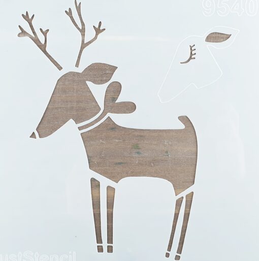 Șablon - Reindeer - 20x20 cm 1