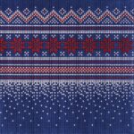 Șervețel - Knitted dark blue - 25x25 cm Șervețel - Knitted dark blue - 25x25 cm