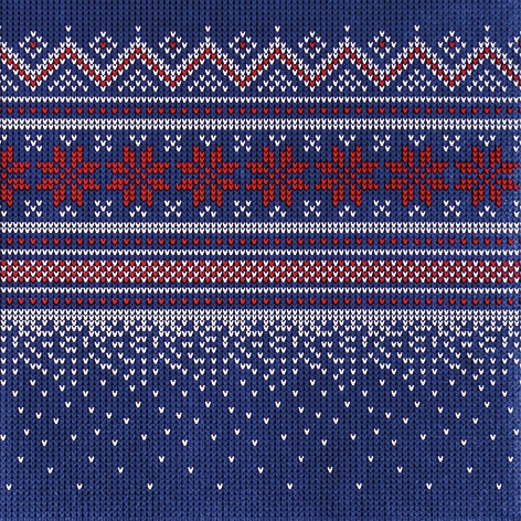Șervețel - Knitted dark blue - 25x25 cm 1 Șervețel - Knitted dark blue - 25x25 cm