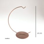Suport metalic decorativ arămiu – glob – 20 cm Suport metalic decorativ arămiu – glob – 20 cm - glob 12 cm