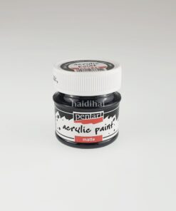 Acrilic mat - 50 ml - Pentart - negru