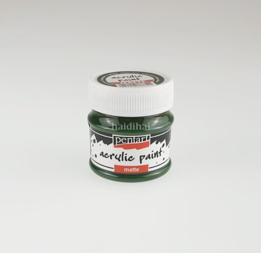 Acrilic mat - 50 ml - Pentart - verde pin 1