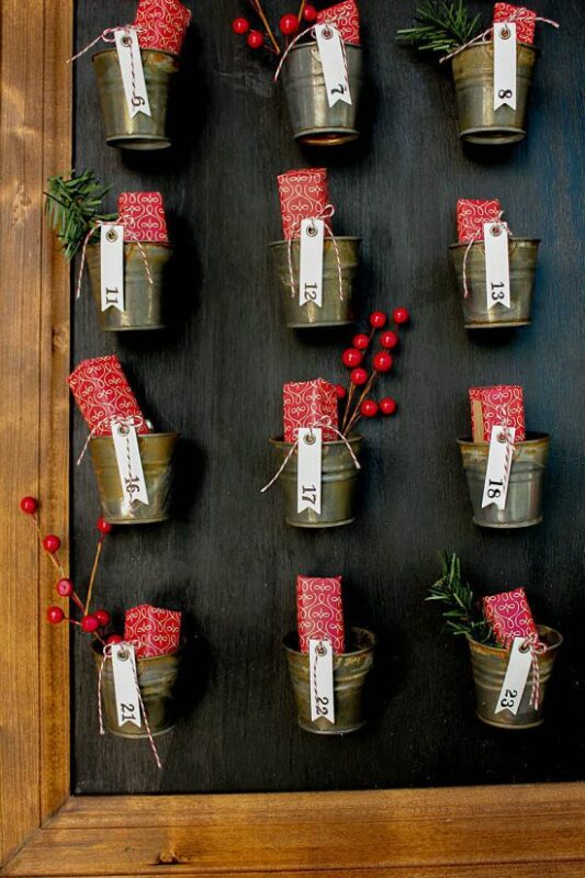 Idei magice și creative pentru calendare de Advent homemade pe care le vei iubi 11