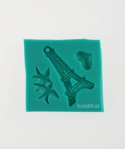 Matriță silicon - Love Paris - 5x5 cm