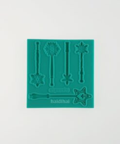 Matriță silicon - Magic wands - 8x7,5 cm