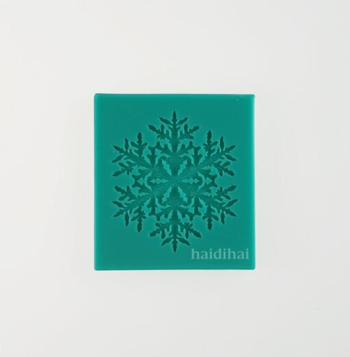 Matriță silicon - snowflake 2 - 6x5,5 cm 1