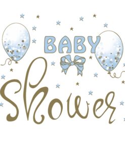 Șervețel - Baby Shower Blue - 33x33 cm