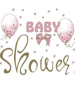 Șervețel - Baby Shower Pink - 33x33 cm
