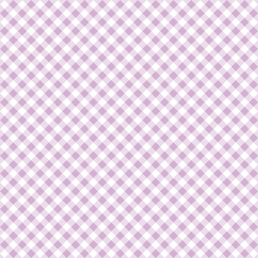 Șervețel - Diagonal Lavender check - 33x33 cm 1