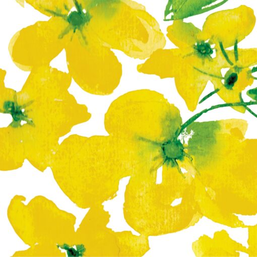 Șervețel - Flowers Yellow - 33x33 cm