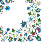 Șervețel - Kashubian Folk 7 - 33x33 cm