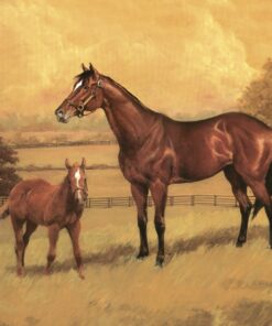 Șervețel - Mare with a Colt - 33x33 cm