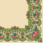 Șervețel - Polish Highlander Pattern - 33x33 cm