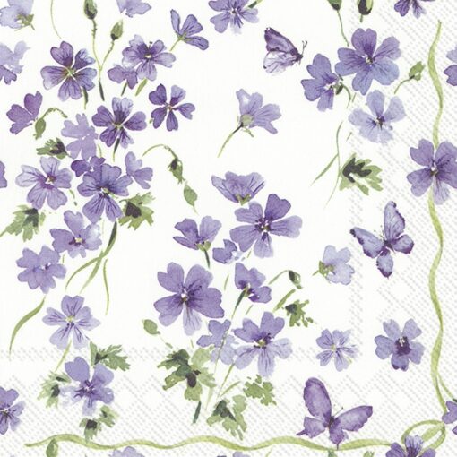 Șervețel – Purple Spring - 33x33 cm 1