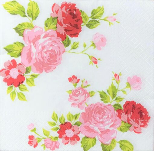Șervețel - Roses Composition - 33x33 cm 1