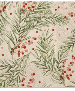 Șervețel - Springs Holly - 33x33 cm