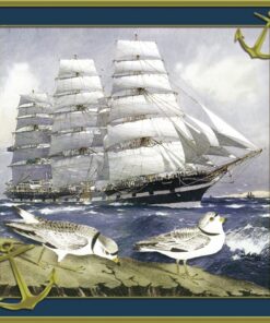 Șervețel decorativ - Windjammer - 33x33 cm
