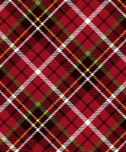 Șervețel decoupage – Tartan Red – 25x25 cm