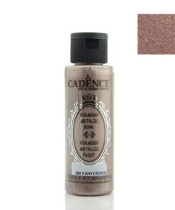 Vopsea acrilică - diamond metallic - brown - 70 ml - CADENCE