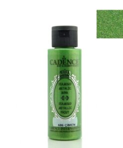 Vopsea acrilică - diamond metallic - grass - 70 ml - CADENCE
