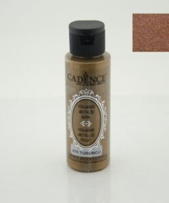 Vopsea acrilică - diamond metallic - orange - 70 ml - CADENCE