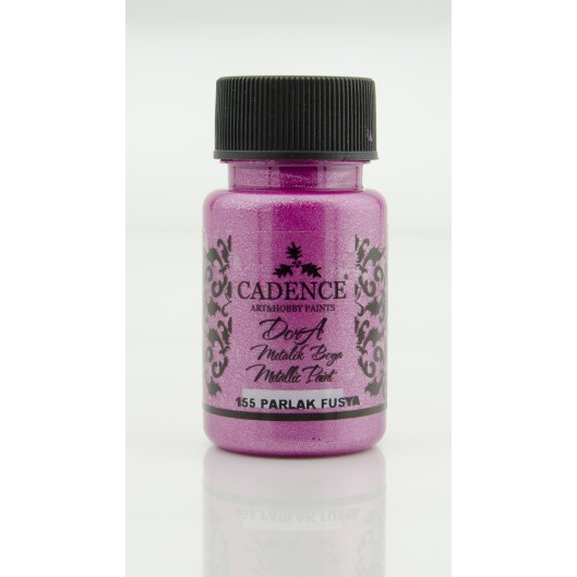 Vopsea acrilică – Dora metalic – bright fuchsia – 50 ml 1 Vopsea acrilică – Dora metalic – bright fuchsia – 50 ml