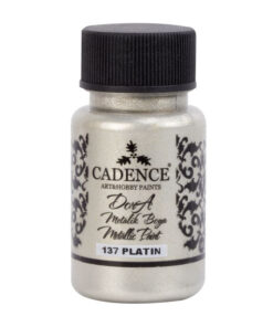 Vopsea acrilică – Dora metalic – platin – 50 ml
