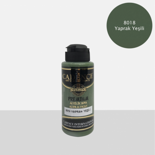 Vopsea acrilică – Leaf Green – CADENCE – 120 ml 1