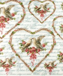 Hârtie de orez - Wedding pigeons - A3