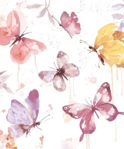 Șervețel - Butterfly Collection Rose - 33x33 cm