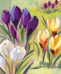 Șervețel - Crocus Musée - 33x33 cm