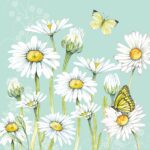 Șervețel - Daisy Green - 33x33 cm