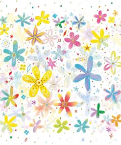 Șervețel - Fancy Flowers - 33x33 cm